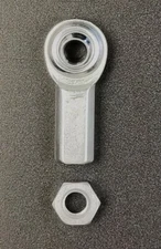 ECON 1/4 x 1/4-28 FEMALE RH ROD ENDS HEIM JOINTS HEIMS CFR-4 THREAD w/ JAM NUT