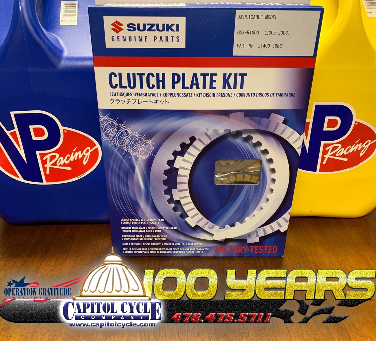 2140036861 SUZUKI CLUTCH PLATE KIT GSXR1000 (20052006) eBay