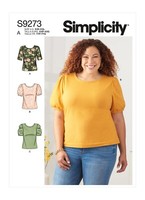 Simplicity S9273 Damen Strickoberteile Schnittmuster GrößEn XXS-XXL (4-26)