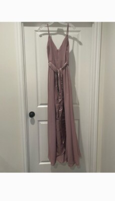 Vera Wang White V-neck Crepe Mermaid Bridesmaid Dress size 2 NWT | eBay