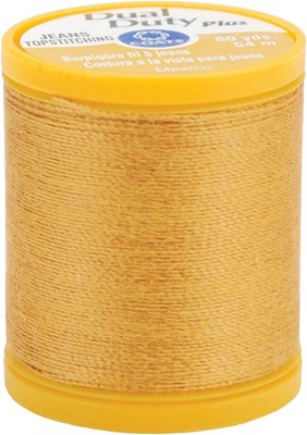 COATS & CLARK Inc Dual Duty Plus Jeans Thread, 60-Yard, Red-Orange 