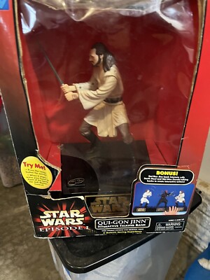 Star Wars Episode 1 Qui-Gon Jinn Interactive Talking Bank by