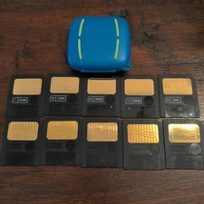 Lot of 10 Smart Media Memory Cards 64MB 16MB (3) 8MB (4) 4/2mb tested working