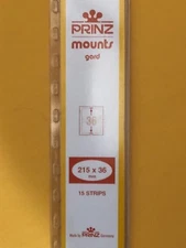 PRINZ STAMP MOUNTS 215/36- *** WE ARE A VETERAN SUPPORTIVE BUSINESS **