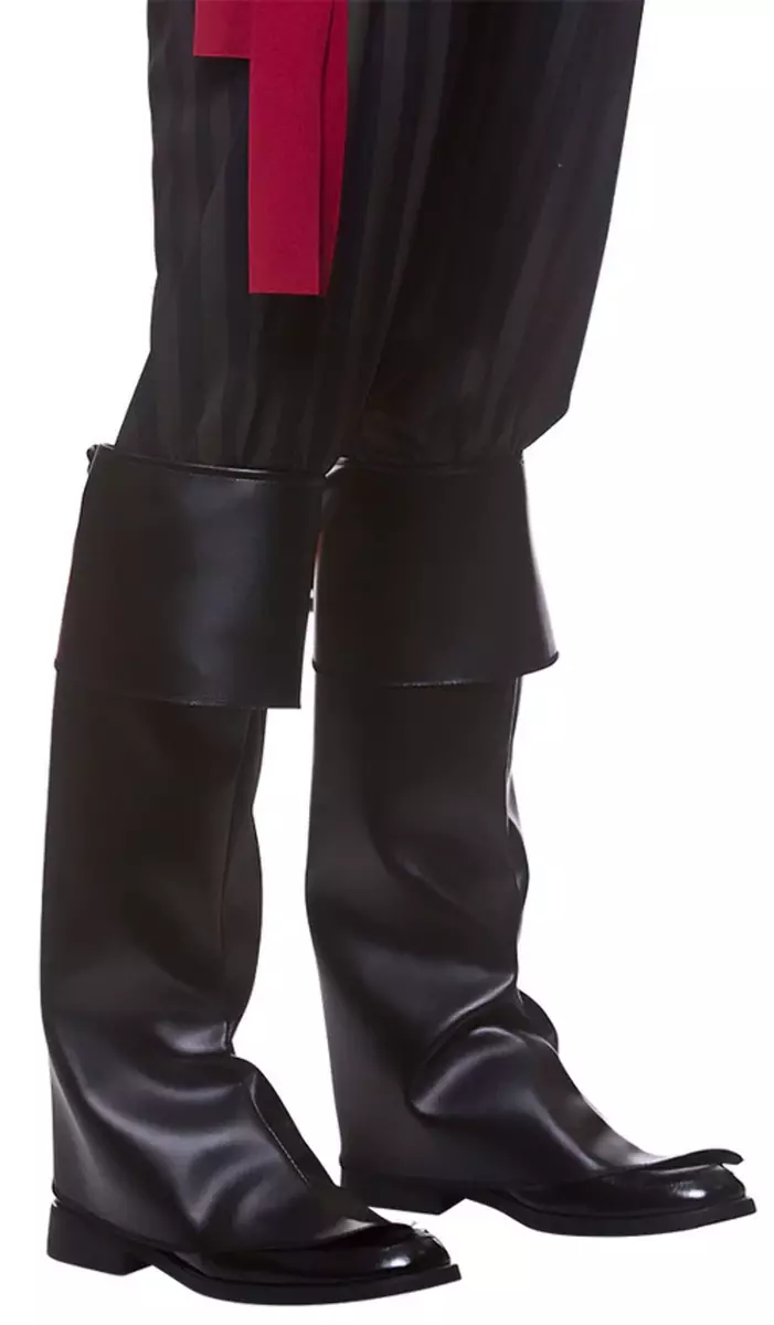 Pirate costume boot covers sales