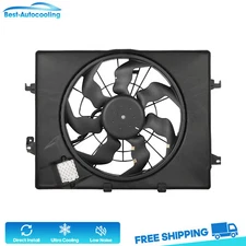 623950 Radiator Cooling Fan Assembly For 2011-2014 2015 Hyundai Sonata 2.4L l4