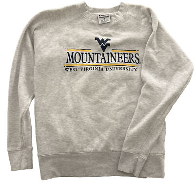 Crew Neck Wvu Champion Sweatshirts Vintage West Virginia