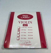 Super Sensitive Red Label 1/8 Violin String Set SS2102