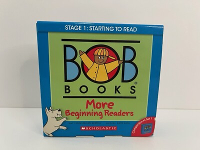Bob Books - More Beginning Readers Box Set  Phonics, Ages 4 and up