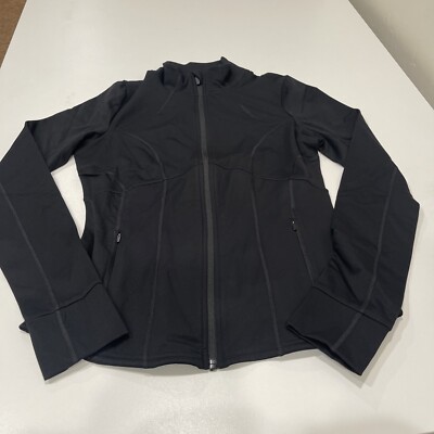 Fabletics Cold Weather Full-Zip Jacket Black M
