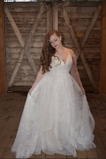 Beautiful Tiered Wedding Dress