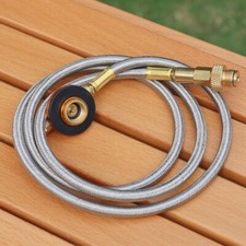 Camping Gaskocher Adapter Gaskocher Anschluss verl?ngerter Abstand flexibel auf – Bild 8