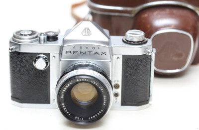 Asahi Pentax 35mm film SLR with Takumar 55 f/2.2 lens | eBay