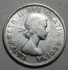 Canada 1956 Silver 50 Cents, High Ef Grades (X229)