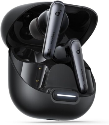 Anker Soundcore Liberty 4 ANC Bluetooth-Kopfhörer, K.I Anrufe, 50 Std. - Schwarz