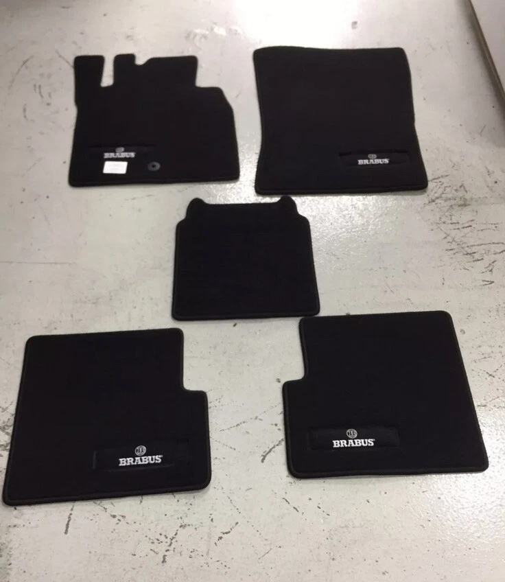 NEW Brabus Floor mats G CLASS W464 Or 4x4 2019-21 FRONT & REAR GENUINE - Image 2 of 4