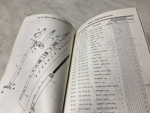 Yamaha Rd200 Rd200dx Type 397 1975 Parts Catalogue List Rd 200 - Picture 8 of 10