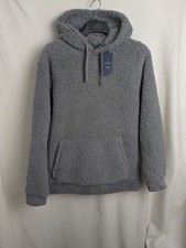 Howick casual jumper size Medium grey Fluffy teddy style jumper New