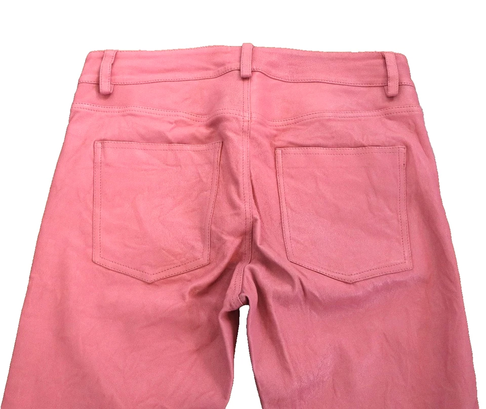 Zadig & Voltaire Flaco Piel de Cordero Cuero Rosa Talla UE 38/US 4-6 Foto 3 de 4