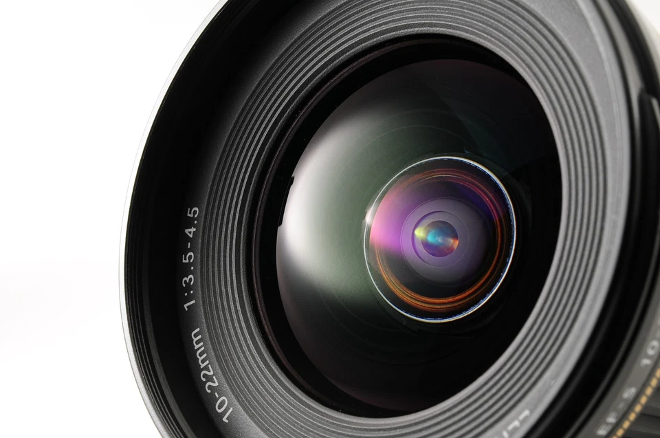 Lente gran angular Canon EF-S 10-22 mm F3,5-4,5 USM [COMO NUEVA con tapas] de Japón Foto 2 de 4