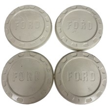 1961-1966 Ford F100 F150 Truck Bottle Cap Hubcap Dog Dish 8 Clip Set Of 4 Bh