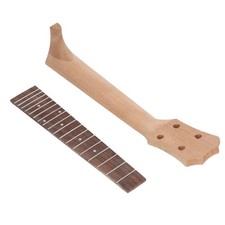 Ukulele Fretboard and Neck, Rosewood Okoume Wood 23in Ukulele Accessories