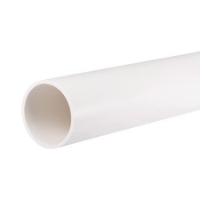 PVC Rigid Round Pipe 57mm 63mm OD 650mm White High Impact for Water Pipe,Craf...