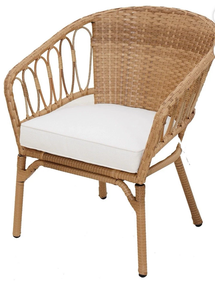 Better Homes & Gardens Willow Sage Wicker Patio Set - Six Piece - Image 3 of 4