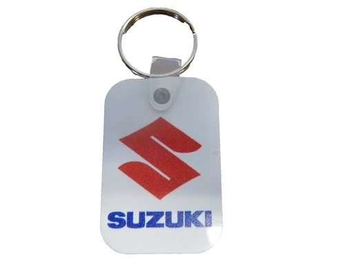 Motorcycle Keychain Key Chain Suzuki Retro Vintage Style QTY1