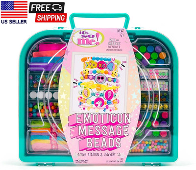 Emoticon Message Beads Beading Station & Jewelry Case It s So Me Mix and Create