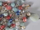 Carolee Beaded Necklace - Hook Clasp Beautiful Bead Necklace Pink & Blue — photo 10