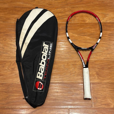 Babolat Pure Control Team 16x20 Woofer MP Midplus 97 Tennis Racket 4 5/8'' Drive