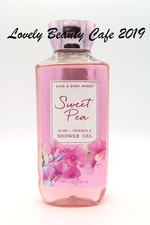 BATH BODY WORKS / SWEET PEA / SHOWER GEL BODY WASH / 10 FL OZ DENTED