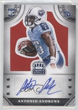 2014 Crown Royale Rookie Signatures Retail Red 22/25 Antonio Andrews Auto 1g5