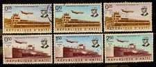 Haiti 1968. SC# 593-595-C306-C308. USED