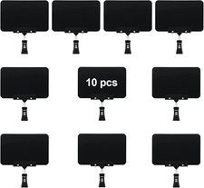 10 Pack Double Head Display Clips Rotating Reuse Sign Price Tag Merchandise Sign