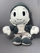 Disney Jiminy Cricket Sega Monochrome 6" Plush Collectible Stuffed Gray