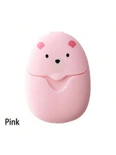 Mini Hand Sanitizer Soap 50 Sheets Portable Cute Teddy Bear, Disposable