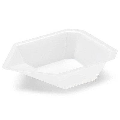 Pour Boat Weighing Dish by , Bendable Polystyrene, Easy Pour Design, Disposab...