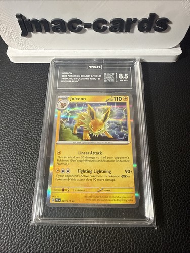 Jolteon graded TAG 8.5 for sale on eBay