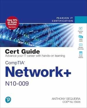 CompTIA Network+ N10-009 Cert Guide - Paperback, by Sequeira Anthony - Very Good