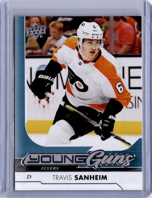 Travis Sanheim Young Guns #214 2017-18 Upper Deck  [M196]