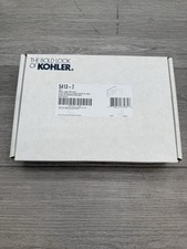 Kohler K-5413-7 Cue 1.6/0.8 Dual Flush Actuator Plate, Black *Scratches*