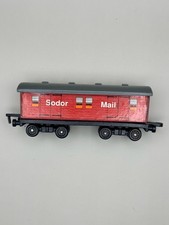 Thomas  Friends ERTL Sodor Mail Car Engine Red 1995 Tank Britt Allcroft Plastic