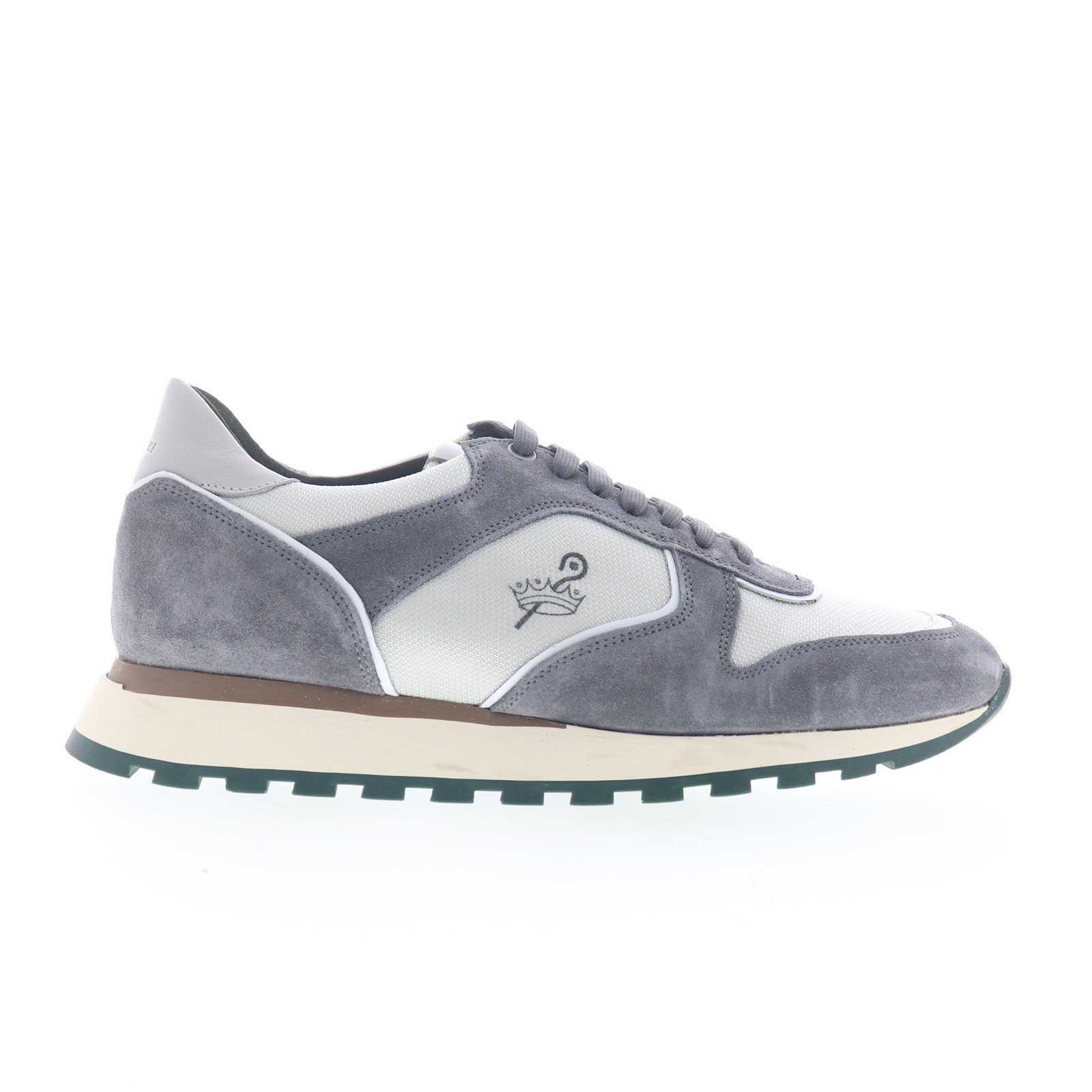Pastori by Di Bianco Thrax Mens Gray Suede Lace Up Lifestyle Sneakers Shoes 9 63290₽