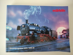 Marklin, Complete Program 2003/04 Catalog, German, Preowned