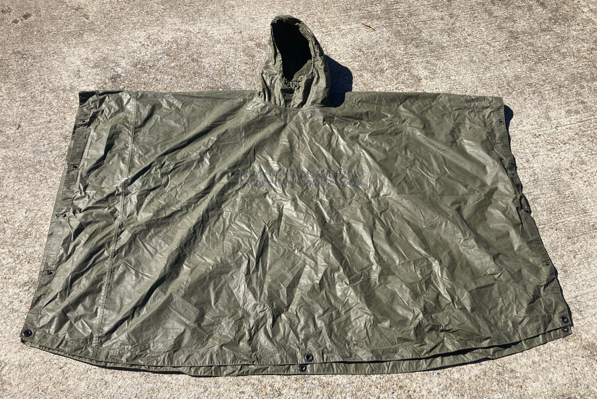 Vietnam Poncho In Original Vietnam War Personal & Field Gear for