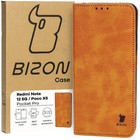 Bizon Case Pocket Pro Xiaomi Redmi Note 12 5G / Xiaomi Poco X5 brązowe