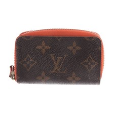 Geldbörse Louis Vuitton Braun Orange