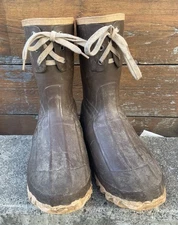 Xtratuf Legacy Fishing Boots Pull On/Gusset Lace Mens 7 / Women ~8.5 Gorpcore